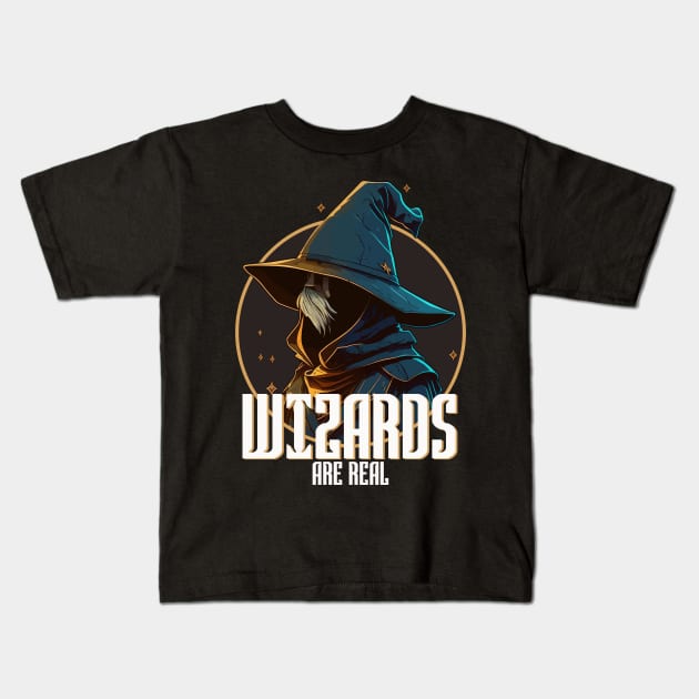 Wizards are real Kids T-Shirt by ExprEssie